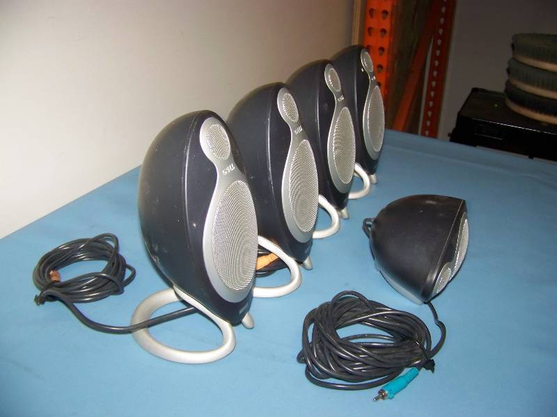 lot 66 image: Altec Lansing, 5-Speaker, Speaker System