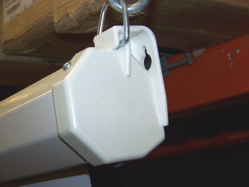lot 34 image: Manual (Pull Down), Movie  Projection Screen