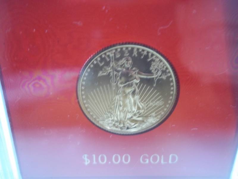$10 2009 Gold Eagle with Certificate of Authenticity