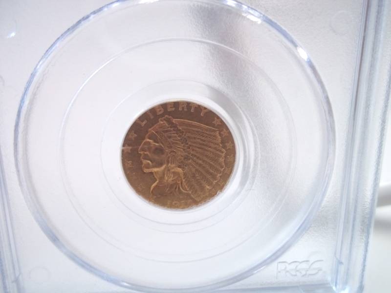 $2.5 1915 Gold Indian  PCGS MS62