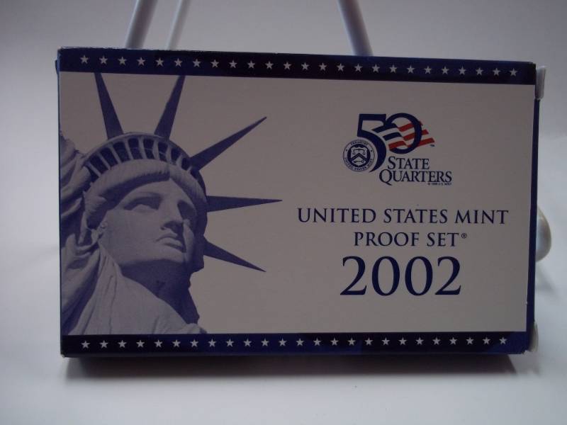 United States Mint proof set 2002