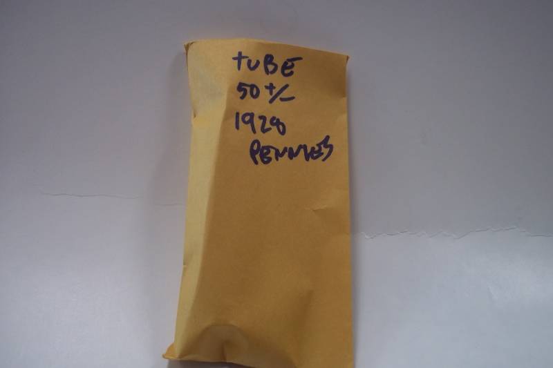 Roll of 1928 Pennies