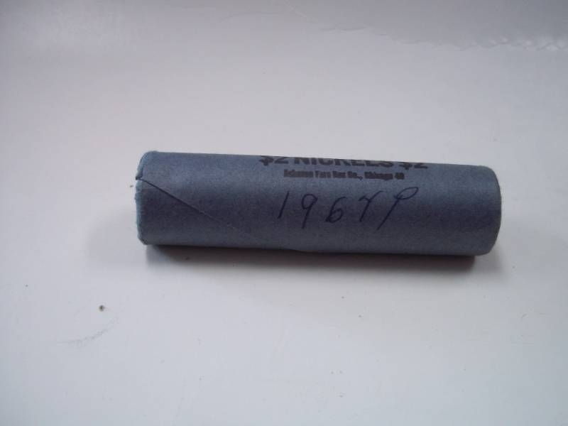 Roll of 1964 P Nickels
