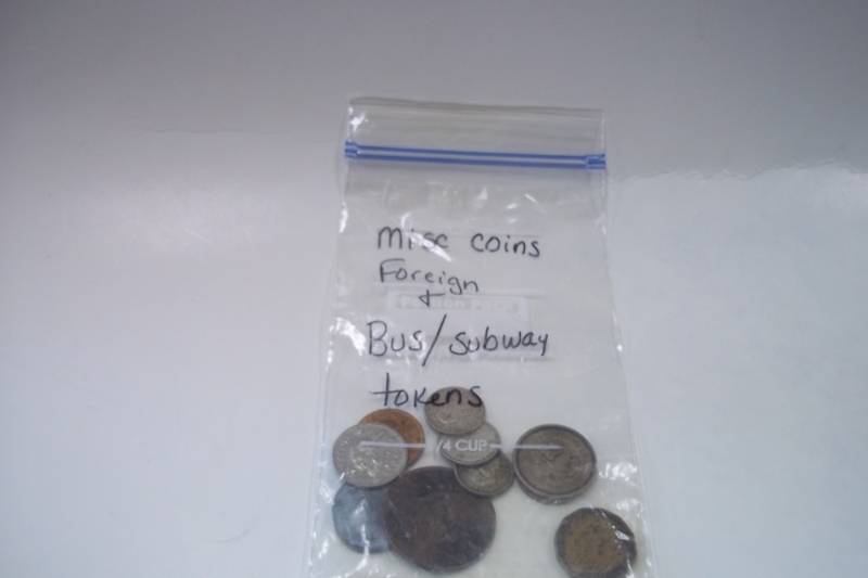 Foreign and Bus  Subway tokens