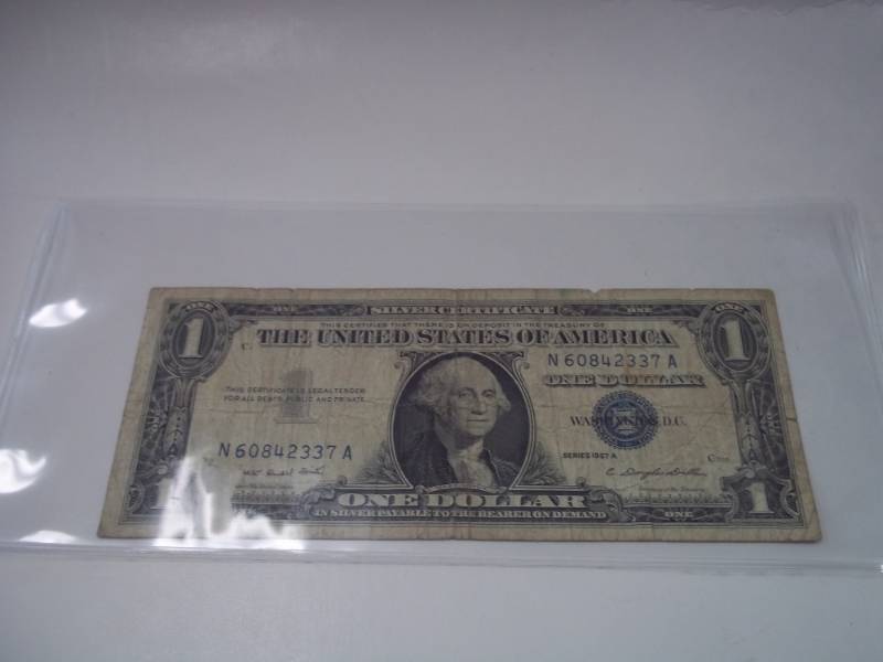 One Dollar Silver Certificate 1957A