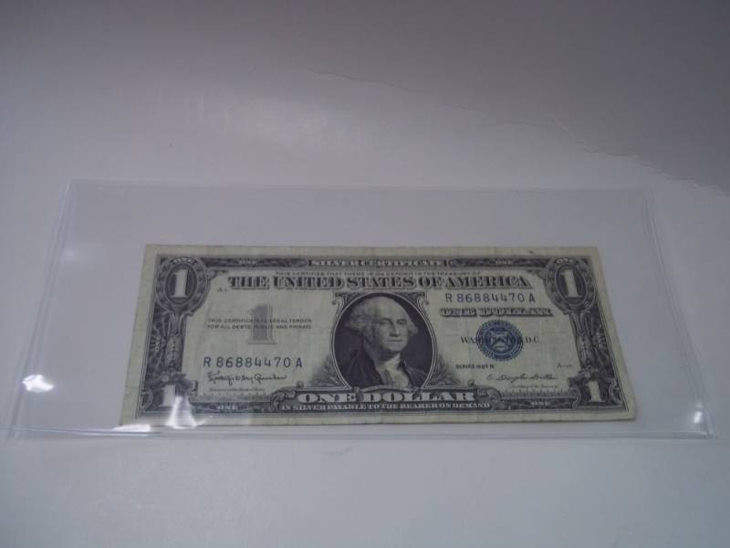 One Dollar Silver Certificate 1957B