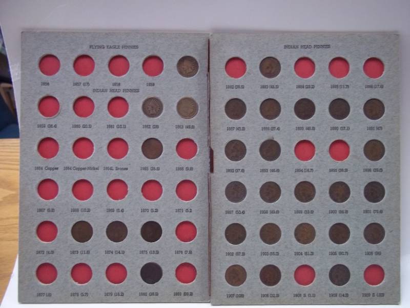 Indian Penny Collection