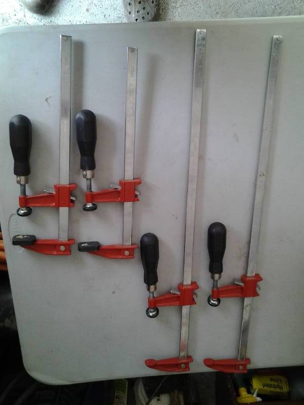 2-2 Foot, 2-1 Foot Bar Clamps