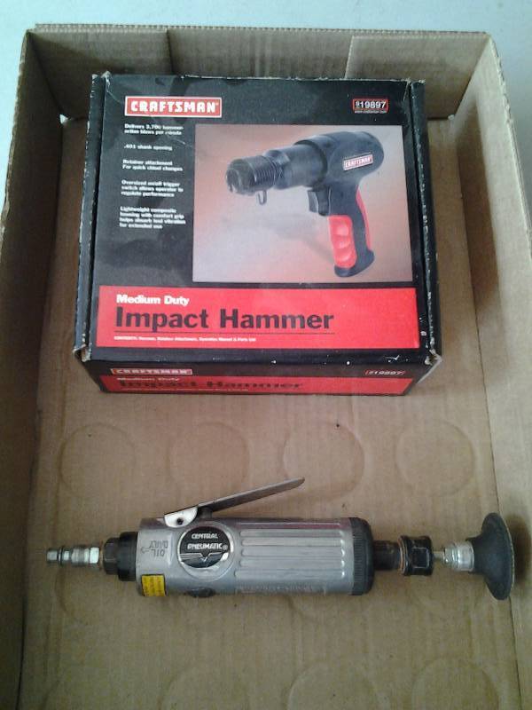 New Craftsman Air Impact HammerChisel 12 Inch, Die Grinder