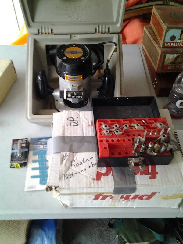 Craftsman Router With 16 Bits, Box Router Patterns
