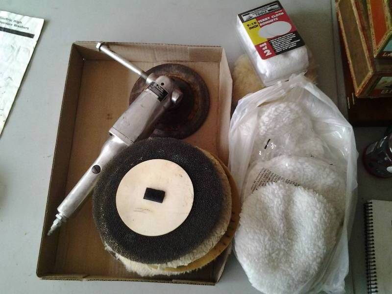 Air GrinderPolisher, Pads, Bonnets, Wheels