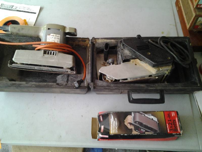 Craftsman 3 Inch Sander, Black & Decker Sander