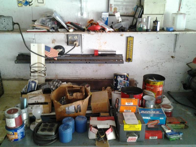 Top Of Bench Hardware Nuts, Bolts, Nails & More (Bring Boxes To Load)