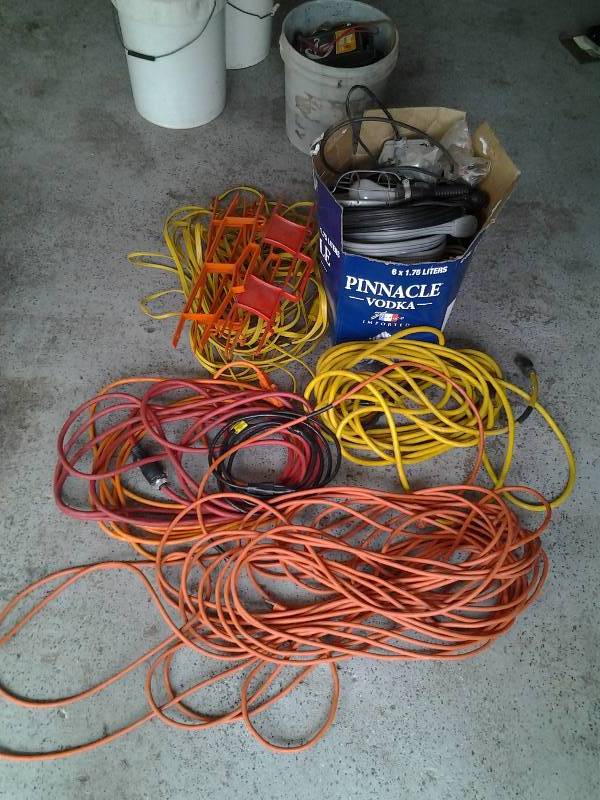 Extension Cords, Trouble Lights, Cord Wraps