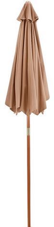 6 Wooden Umbrella - Khaki Color