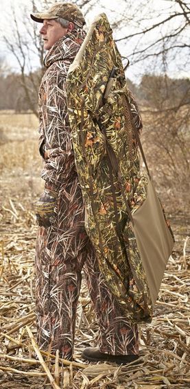 Deluxe Waterfowl Hunting Blind, Mossy Oak Blades