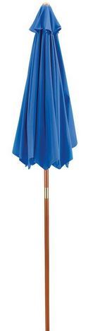 6 Wooden Umbrella - Blue Color