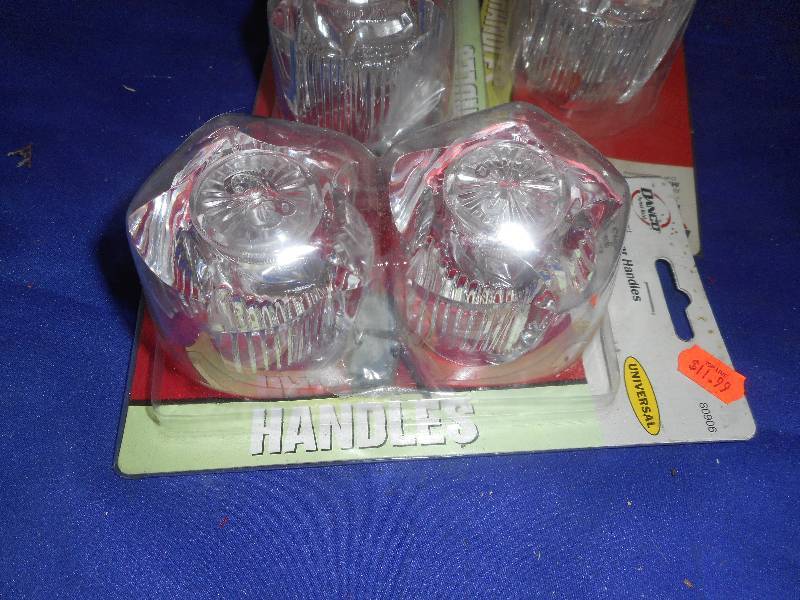 3 PACKS CLEAR KNOBS