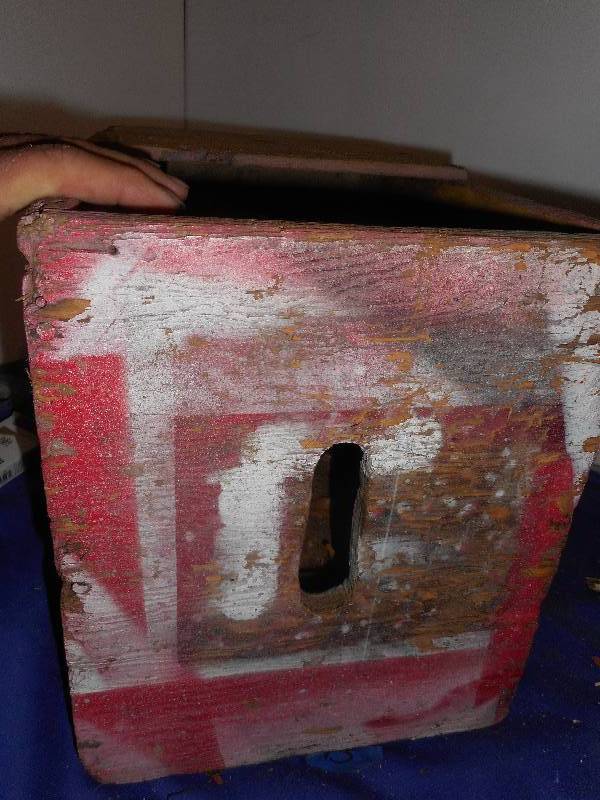 vintage wooden box