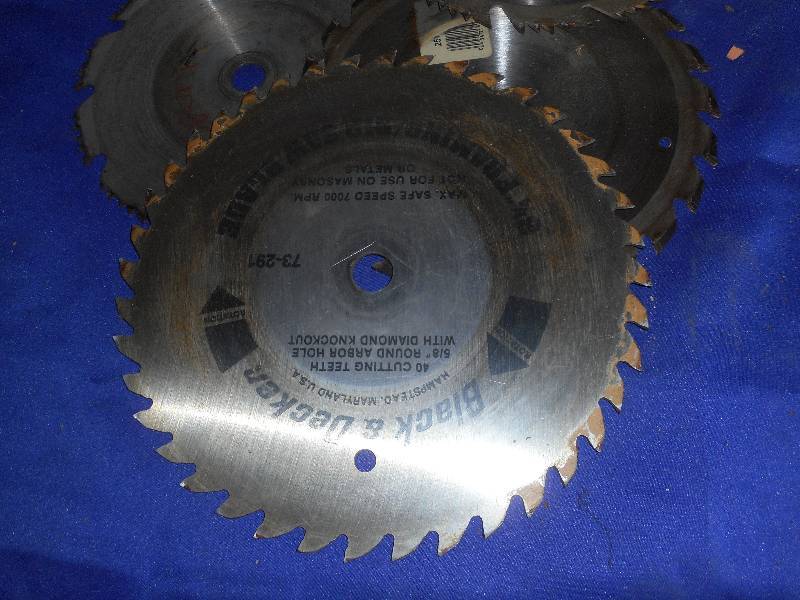 7 SAW BLADES