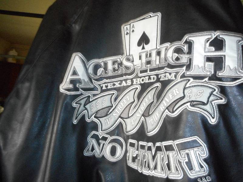 ACES HIGH LEATHER COAT