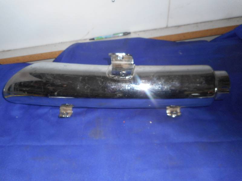 HARLEY MUFFLER CHROME