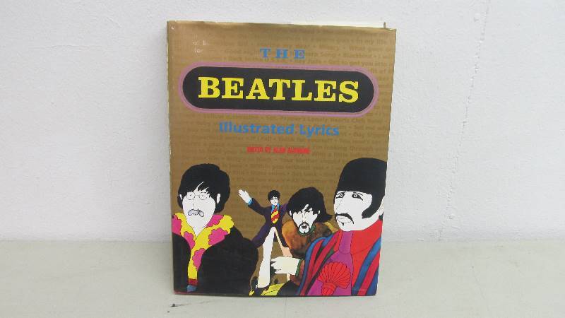 lot 28 image: Beatles Illustrated Lyrics Hardcover Book