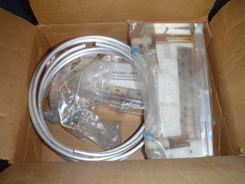 Inclined Manometer Air Filter Gauge