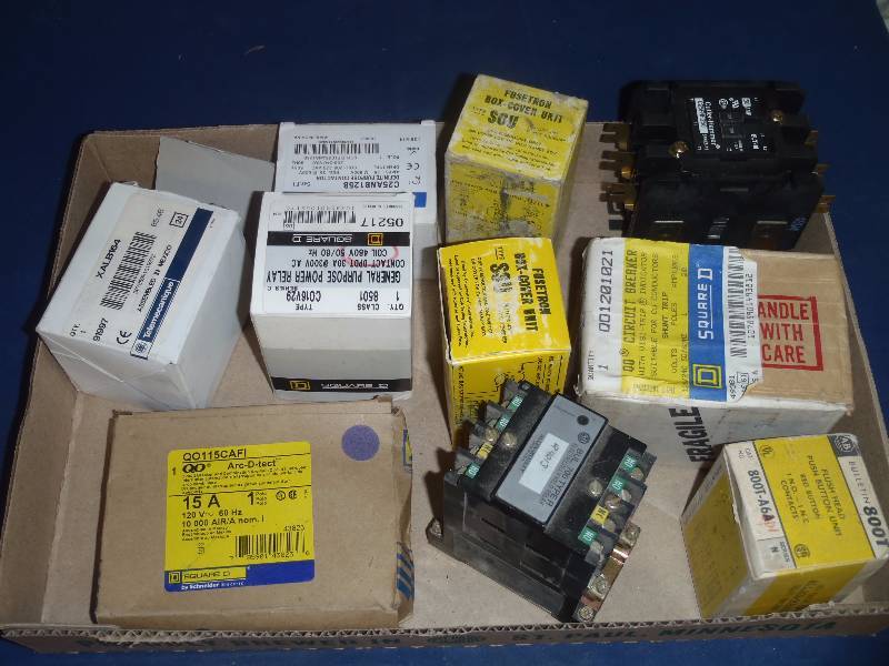 Relays, Switches, Circuit Breakers