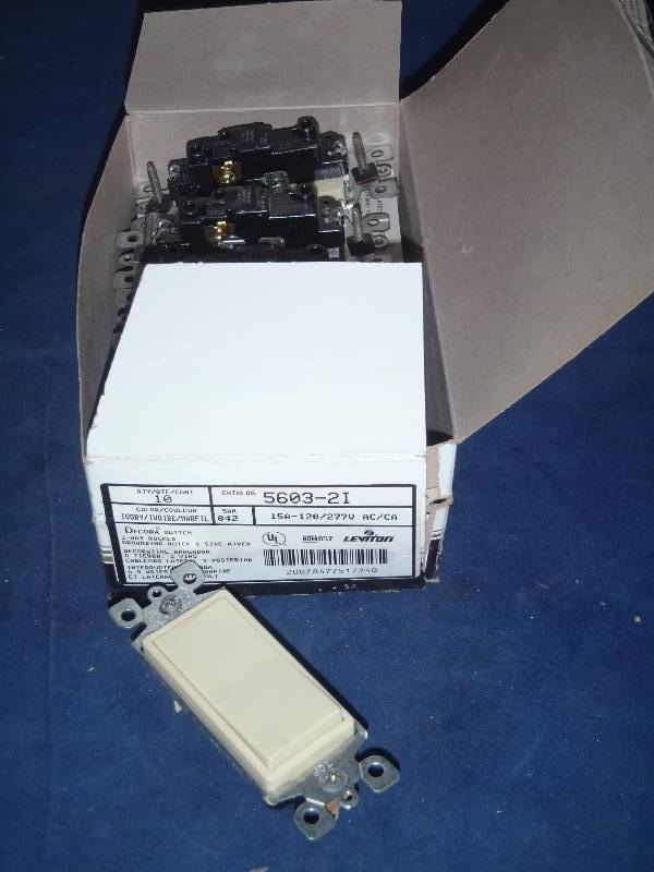 Rocker Switches Ivory