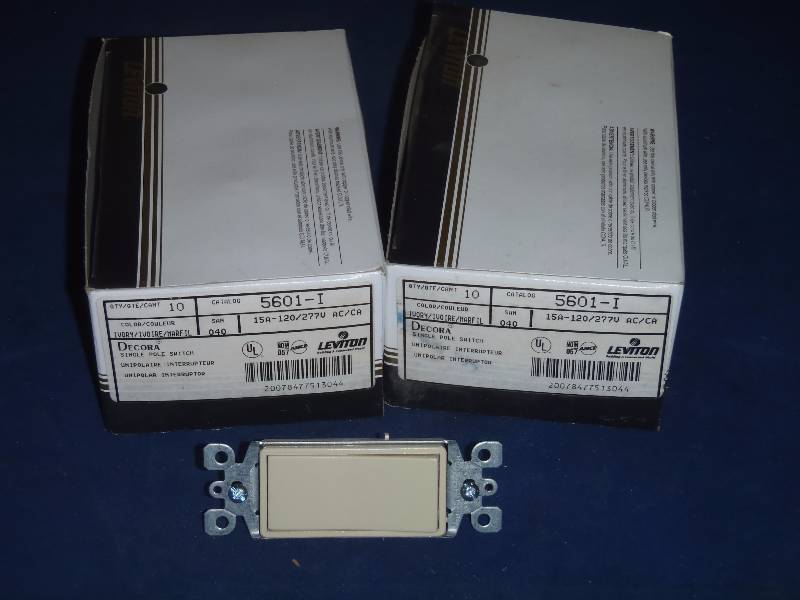 Rocker Switches Ivory