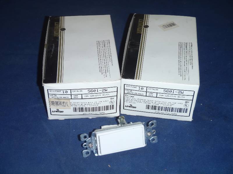 Rocker Switches White
