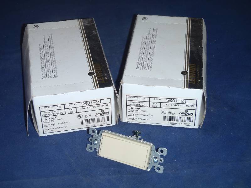 Rocker Switches Ivory