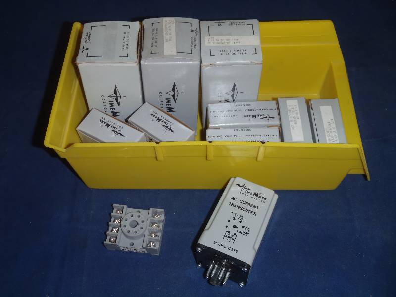 AC Current Transducers and 8 Pin Sockets