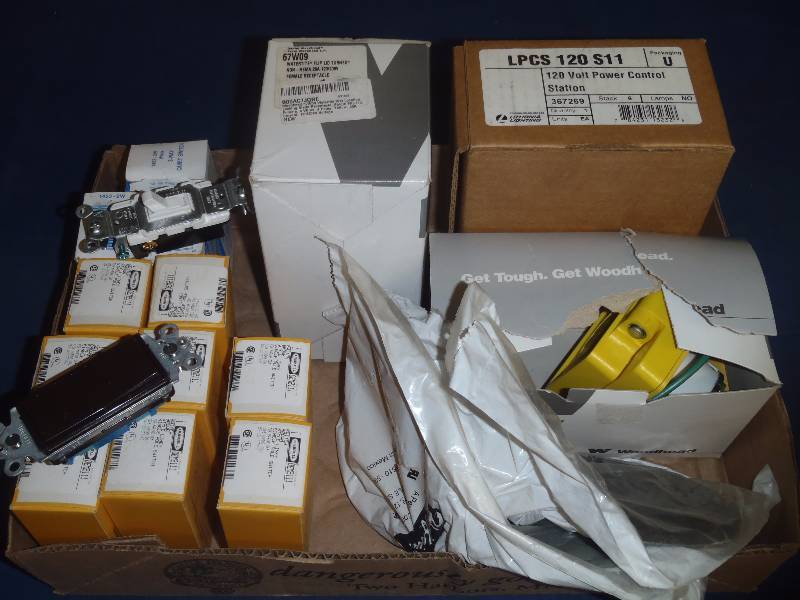 Light Switches, Plug Ins, Power Control Station