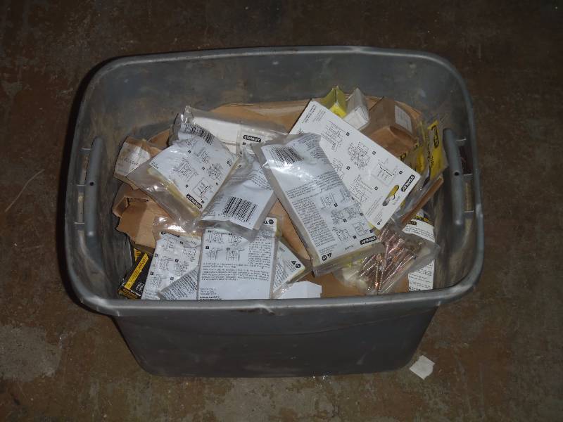 Container of Door Hinges