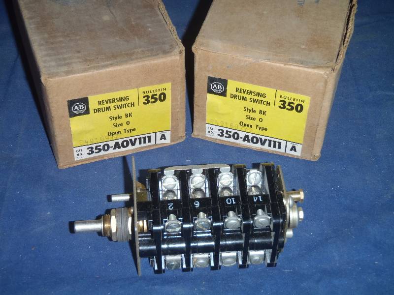 Reversing Drum Switch x2