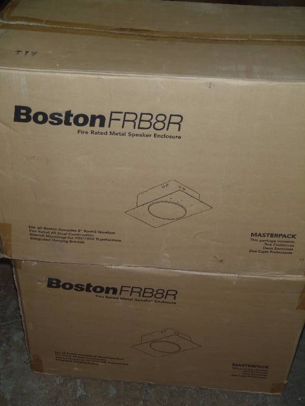 Metal Speaker Enclosures x4