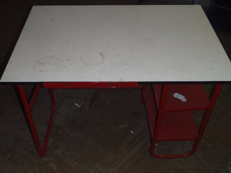 Metal School Desk