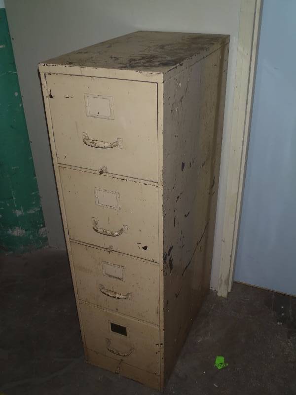 Vintage File Cabinet