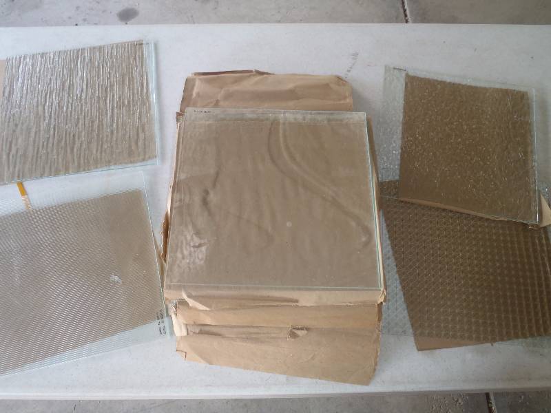 Glass Square Samples