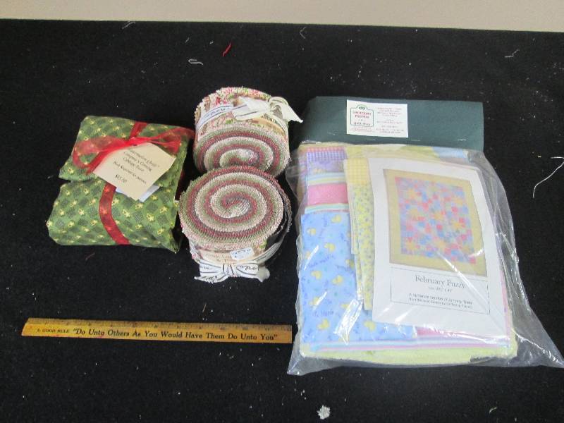 lot 33 image: Quilting Fabric