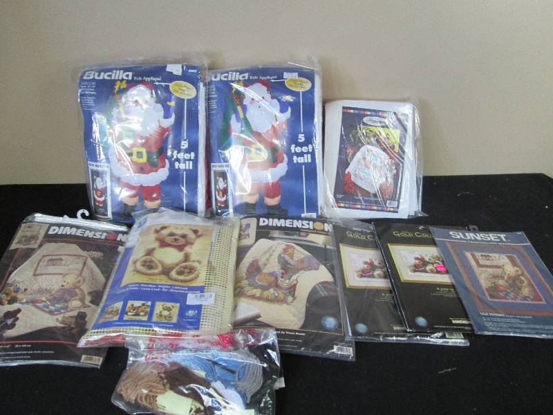 lot 37 image: Hook & Loop Rug & Cross Stitch Kits
