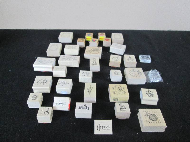 lot 57 image: Rubber Stamper Assortment