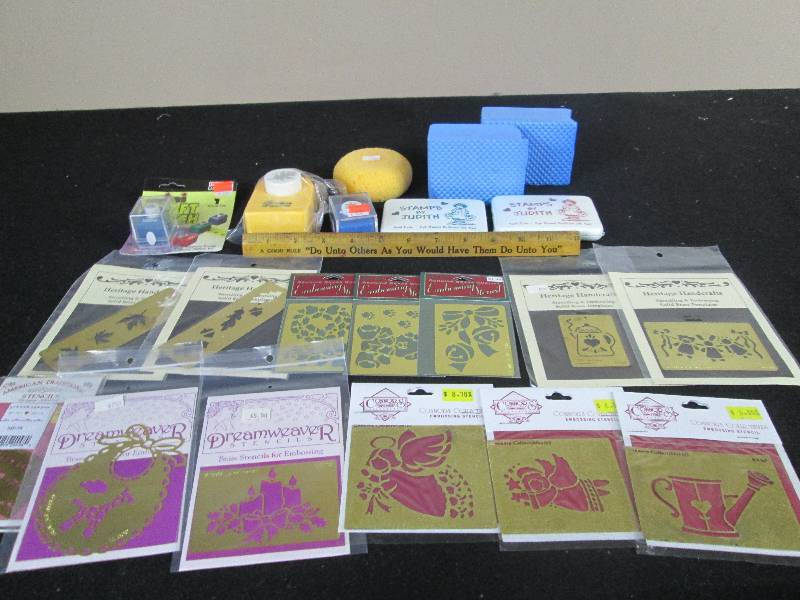 lot 59 image: Die Cutters & Stencils