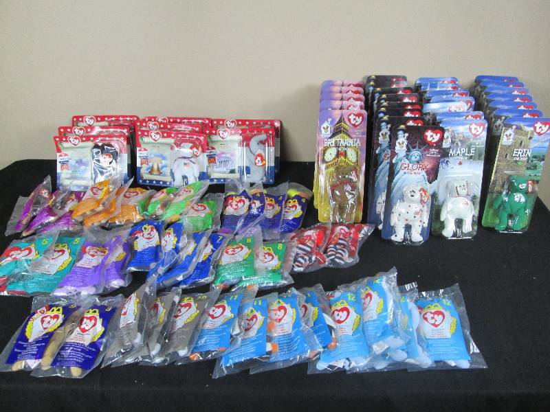 lot 66 image: McDonalds Beanie Babies