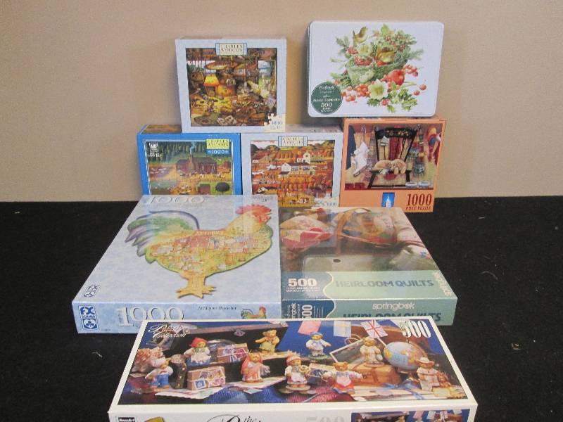 lot 90 image: Assortment of Puzzles