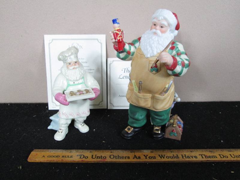 lot 174 image: Lenox Santa Sculpture