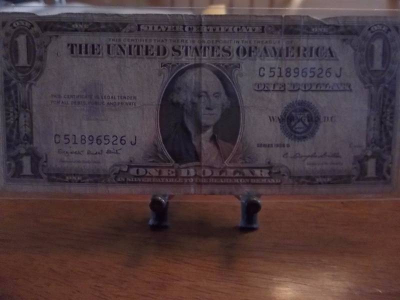 US $1 Silver Certificate Series 1935 E