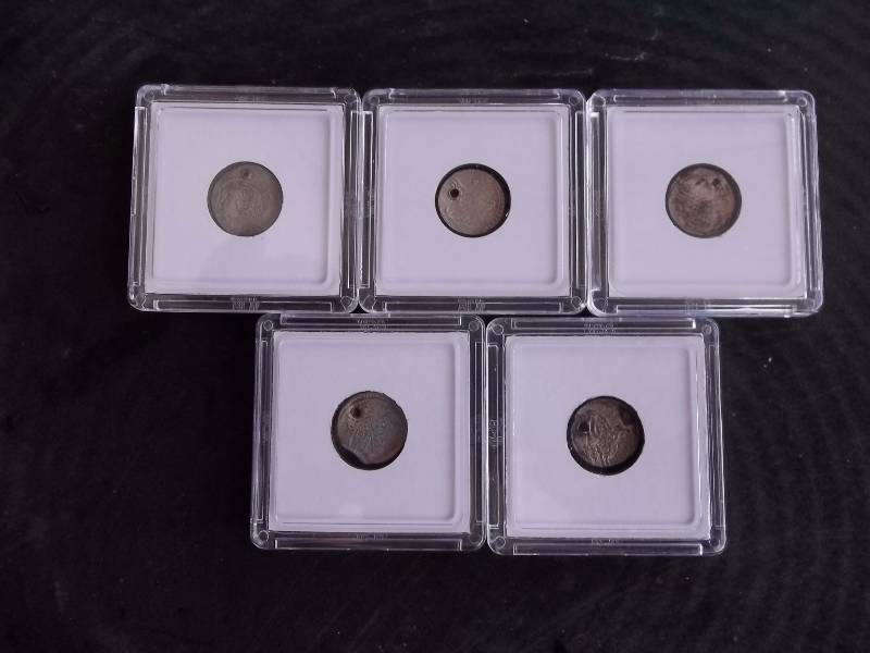 5-Silver 1700s Ottoman Empire Coins